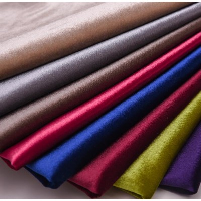 Warp knitted velvet