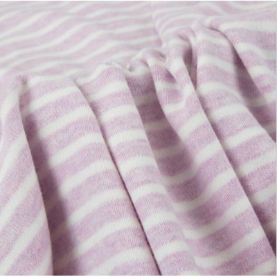 40S stripe knitted fabric