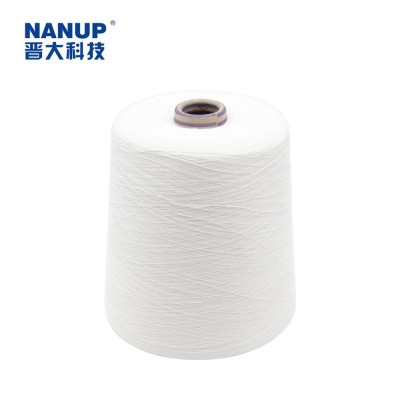 150/48 dty polyester yarn nano silver antimicrobial moisture wicking blended yarn